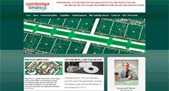 Desktop Screenshot of cambridgepcb.com